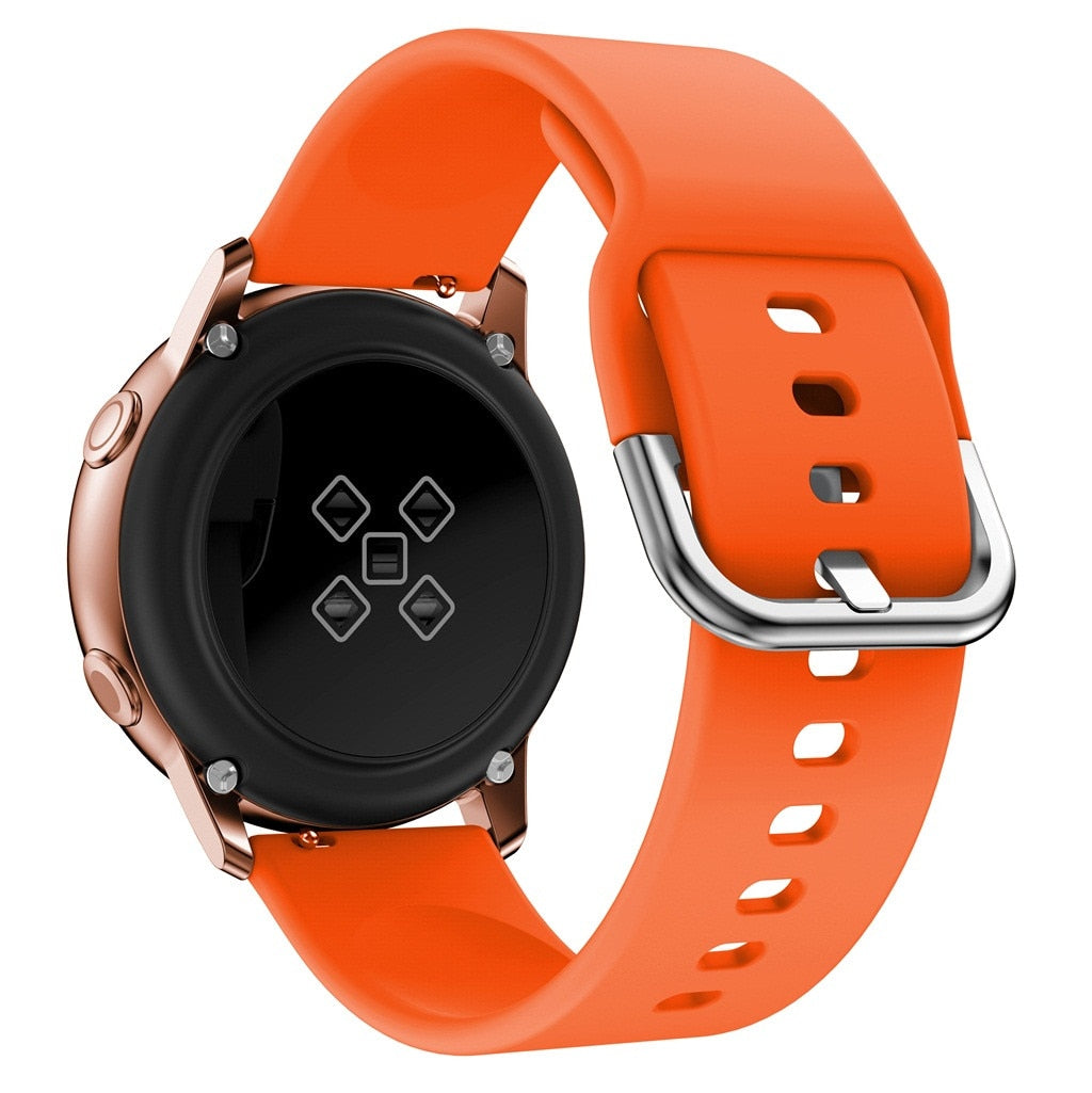 Galaxy watch active outlet silicone straps