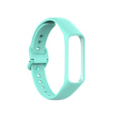 For Galaxy Fit 2 (SM-R220) | Duck Green Plain Silicone Strap