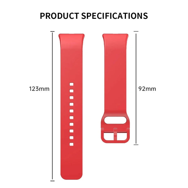 For Samsung Galaxy Fit 3 (40mm) | Yellow Plain Silicone Strap