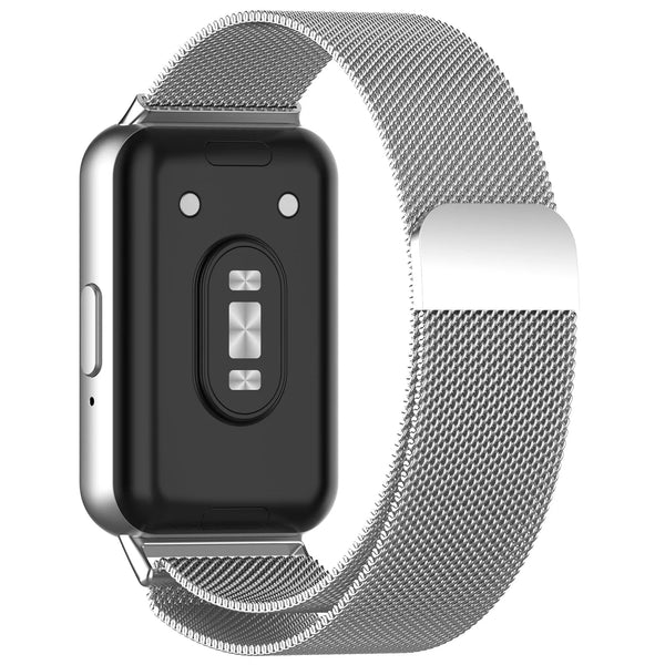 For Samsung Galaxy Fit 3 (40mm) | Silver Milanese Loop/Strap